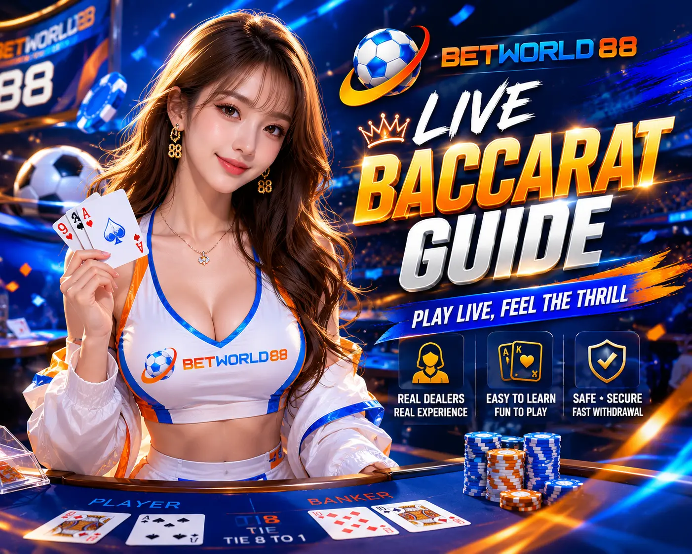 Live casino Malaysia — baccarat and live dealer table games guide at BETWORLD88
